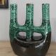 Candle holder from Tamegroute Morocco Marrakech vintage ceramic design