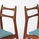 Set of 4 Habeo “Boomerang” Teak Dining Chairs, 1960s Germany | Mid-Century