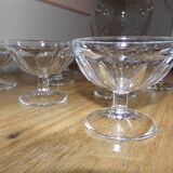 8 dessert or champagne glasses