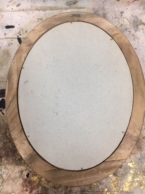 Gilded wood mirror 37x47
