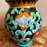 Vintage ceramic vase Cerart Monaco