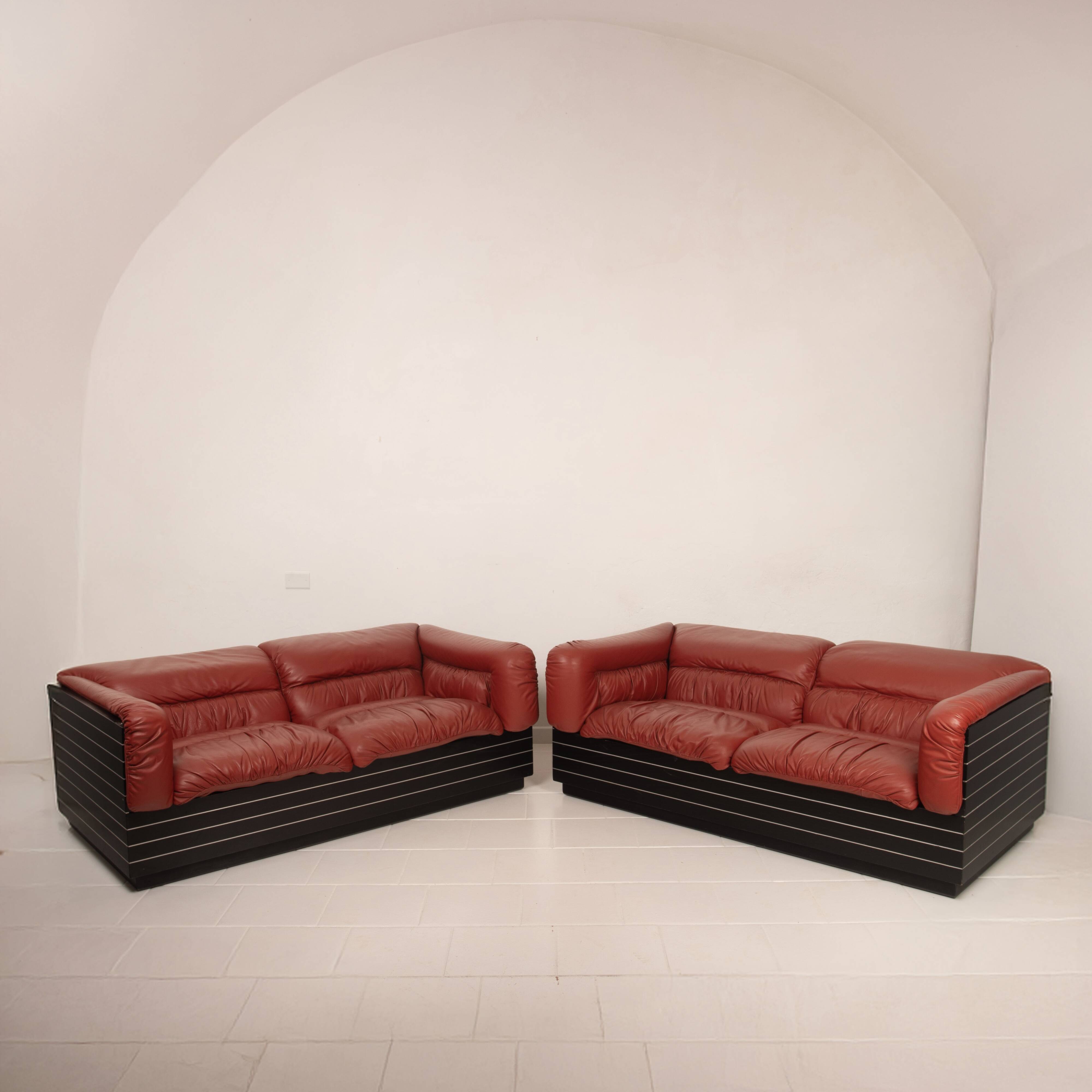 Sofa Strato par Giovanni Offredi pour Saporiti Italia, 1970