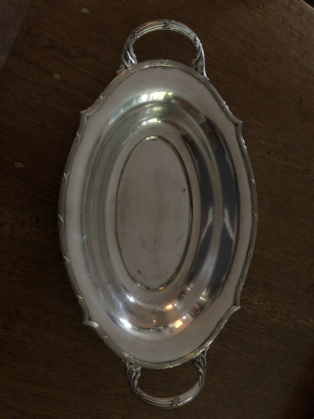 punched silver metal bread pan