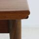 Danish sixties design teakwood extendable dining for Glostrup Møbelfabrik