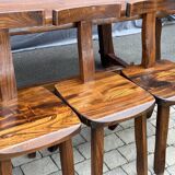 Aranjou  table and chair 1980s