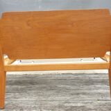 Bow Wood bed 190x80 Daybed Steiner 1950