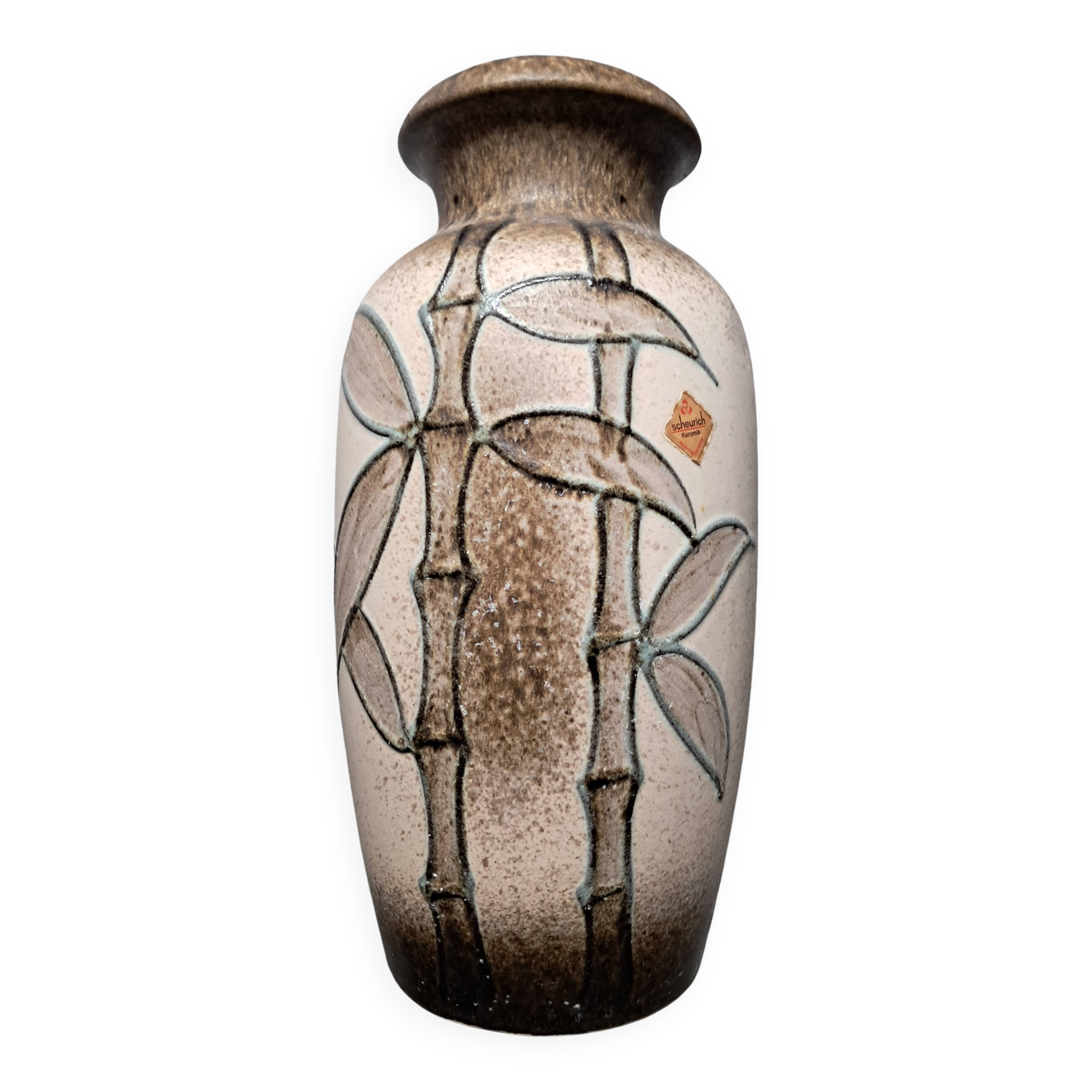 Large ceramic vase West Germany Sheurich