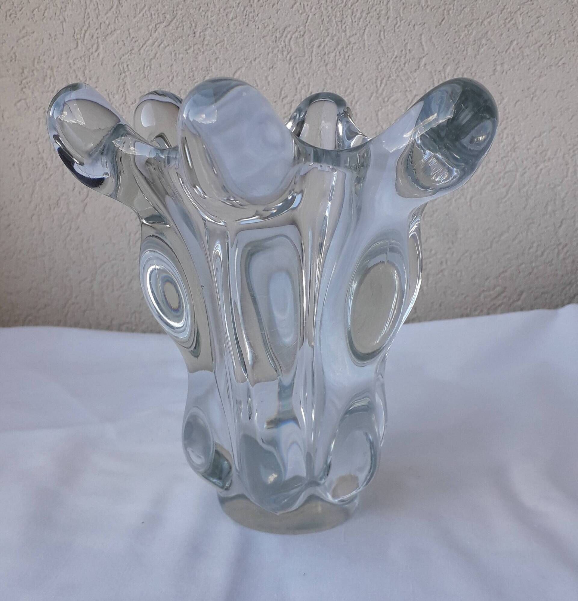 Vase en cristal de Vannes