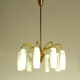 Lampe à Suspension en Laiton des Années 1960 provenant d'Autriche
