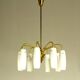 Lampe à Suspension en Laiton des Années 1960 provenant d'Autriche