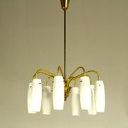 Lampe à Suspension en Laiton des Années 1960 provenant d'Autriche