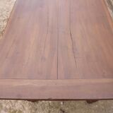 8-seater walnut farm table 199 cm 19th century