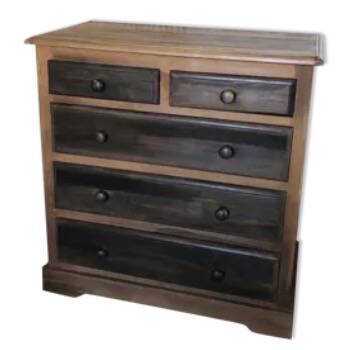 Solid Pine Chest of Drawers
