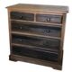 Commode en pin massif