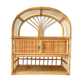 Étagère en rotin