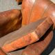 Leather clubs pair from the 1950s