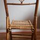Chaise pliante en bambou