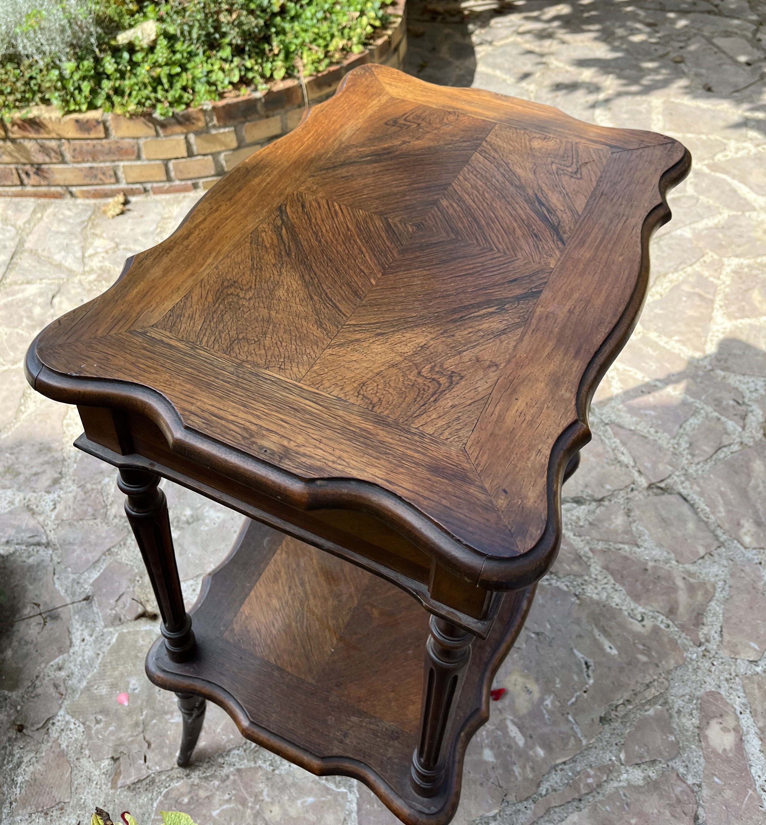 Old wooden seamstress