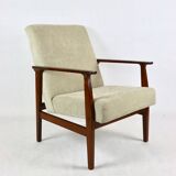 Vintage Beige Club Armchair, 1970s
