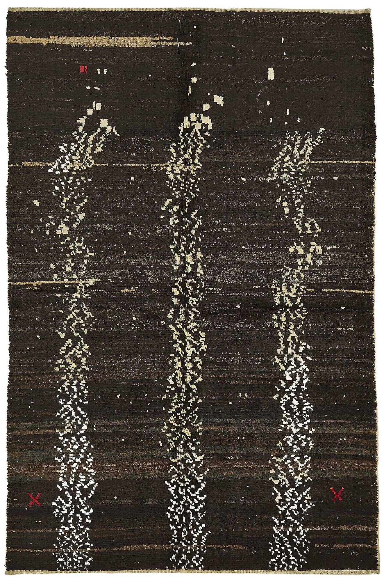 Tapis boho recyclé turc fait main 170 cm x 254 cm
