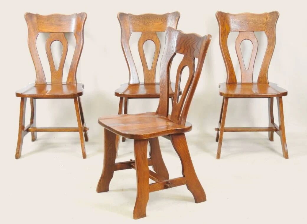 Brutalist dining chairs