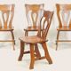 Brutalist dining chairs