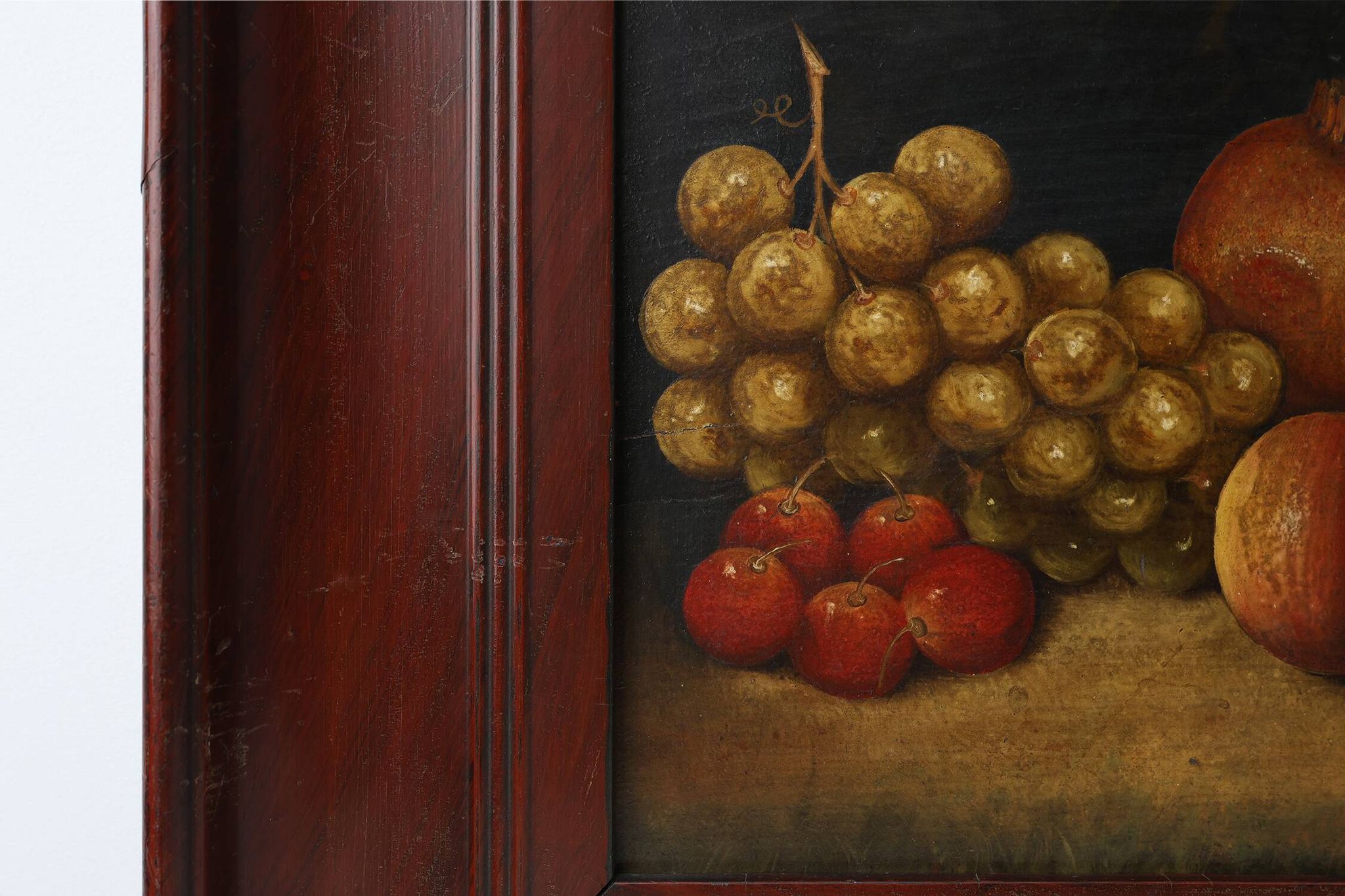 Nature morte à l'huile sur panneau, XVIIIe siècle, Pays-Bas