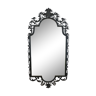 Mirror frame black metal baroque