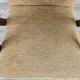 Fauteuil inclinable en bois et tissu des années 70