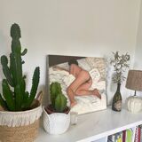 Nude woman oil painting