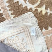 Vintage hand-embroidered tablecloth 120x134 cm