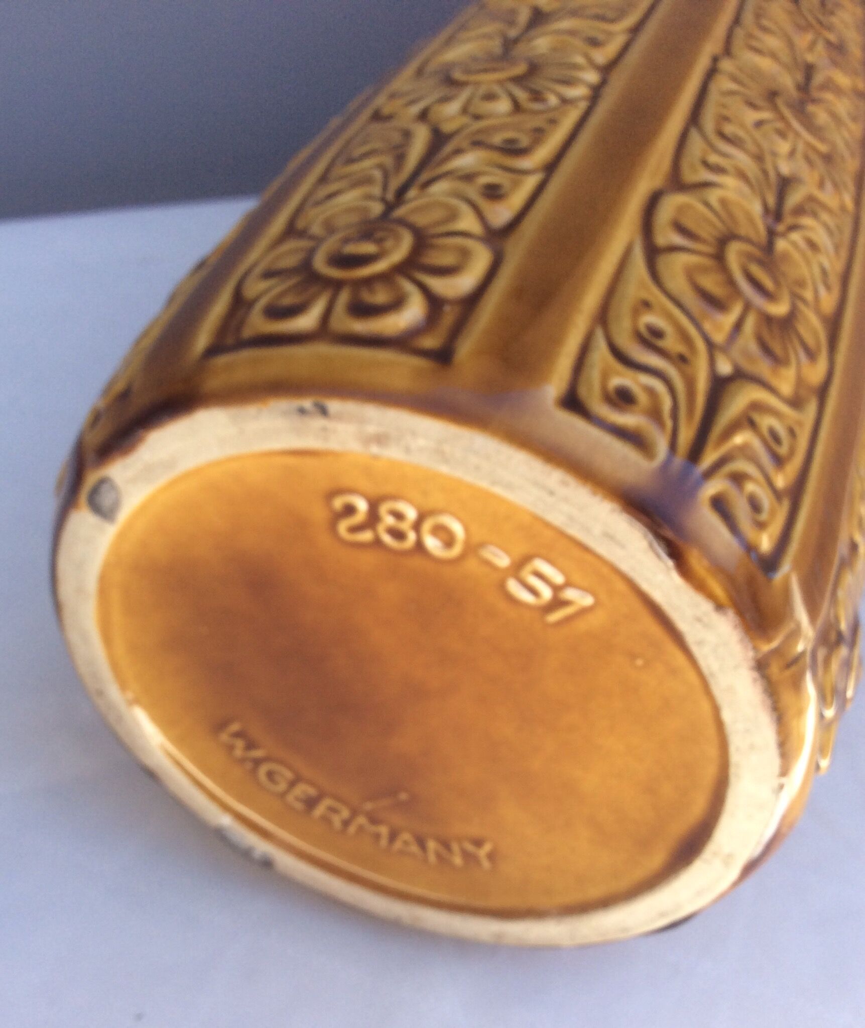 Vase Scheurich XXL, West Germany, 1960s