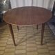 Scandinavian teak roundtable
