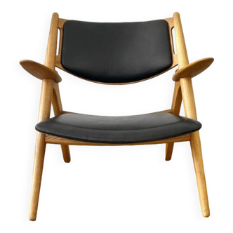 Fauteuil CH28, conçu par Hans J. Wegner, fabriqué par Carl Hansen & Son