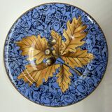6 sofa plates, Oak leaves, Gien
