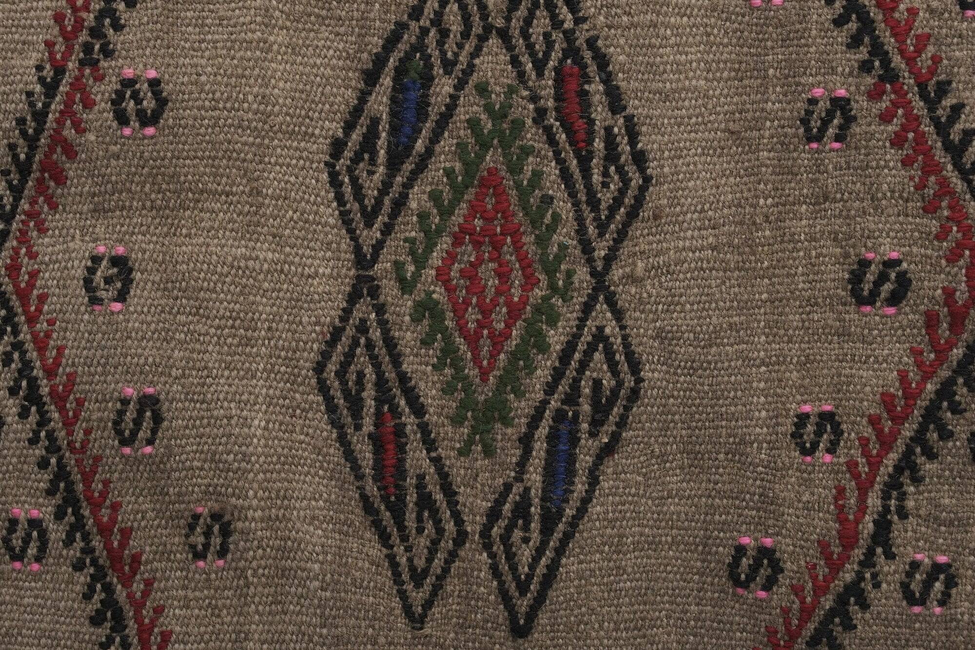 Vintage Turkish hallway rug 55x376 cm