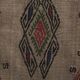 Vintage Turkish hallway rug 55x376 cm
