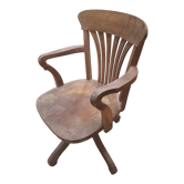 Fauteuil de bureau en chene