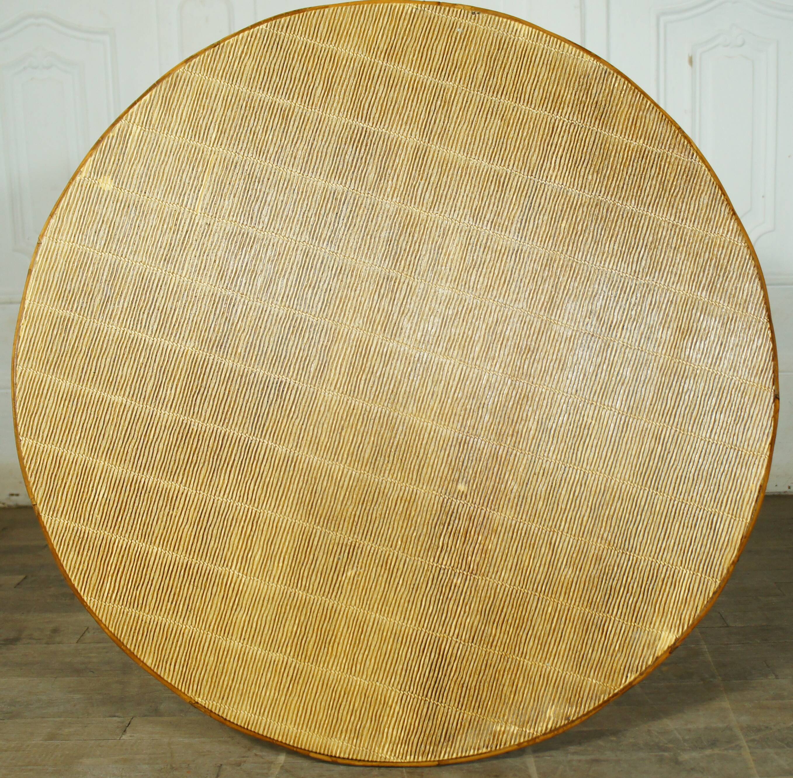 Rattan coffee table & similoid Rio 1960