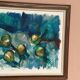 Original Swedish Oil on Canvas – "Abstract Composition" by Bergengren – Signed – Dated 1970 – Framed – 69 × 54 cm (27.2" × 21.3")