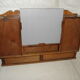 Extended stand cabinet storage cabinet wooden makeup with mirror