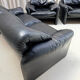 First edition Maralunga set, Vico Magistretti, Cassina, Italy, 1970s.