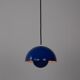 Pair of 2 Danish pendant lamps Flowerpots by Verner Panton, Louis Poulsen