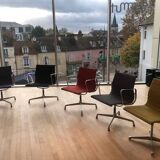 7 fauteuils, 1 chaise Charles & Ray Eames