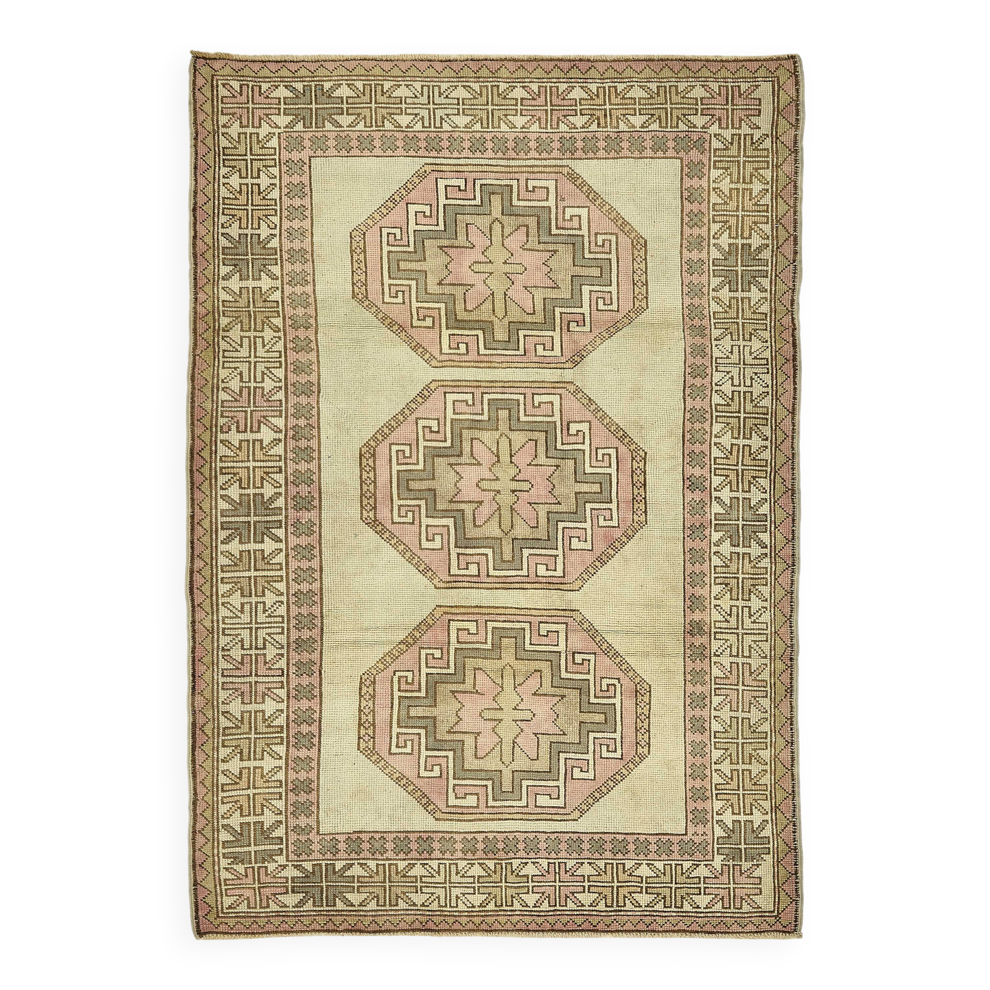 Turkish Vintage Anatolian Rug 150 cm x 215 cm