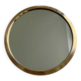 Golden Art Deco mirror plateau
