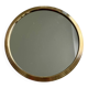 Golden Art Deco mirror plateau
