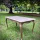 Louis XV style solid marble coffee table - Vintage Rococo