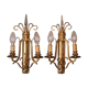 Classical High Quality Pair of Wall Lamps