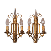 Paire d’appliques murales classiques